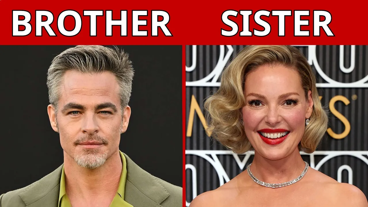 60 Celebrity Siblings In Hollywood You Never Knew Were Related