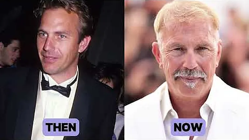 The same amount of ageing gets described very differently depending on who it happens to.